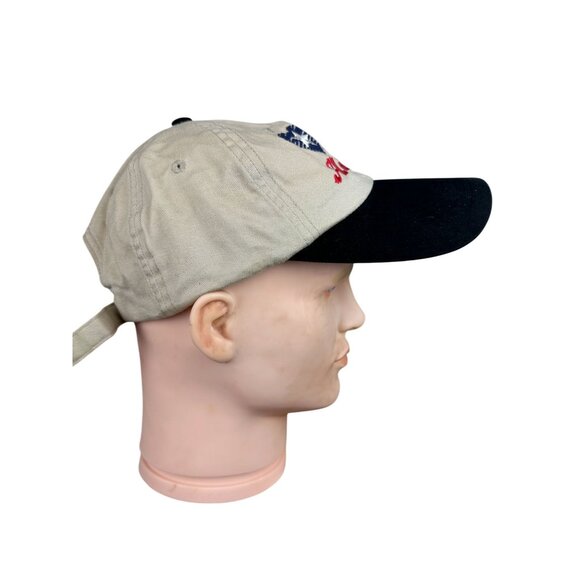 Big X Baseball Cap Men One Size Strapback Patriotic USA Flag Heart Embroidery - Picture 5 of 13